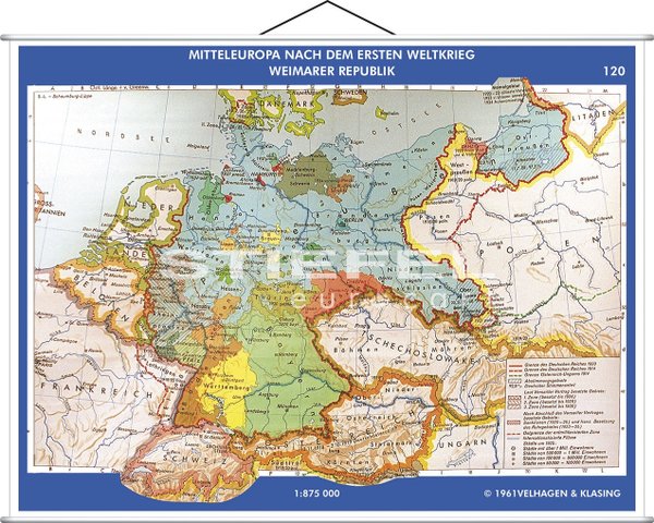 Mitteleuropa nach dem Ersten Weltkrieg